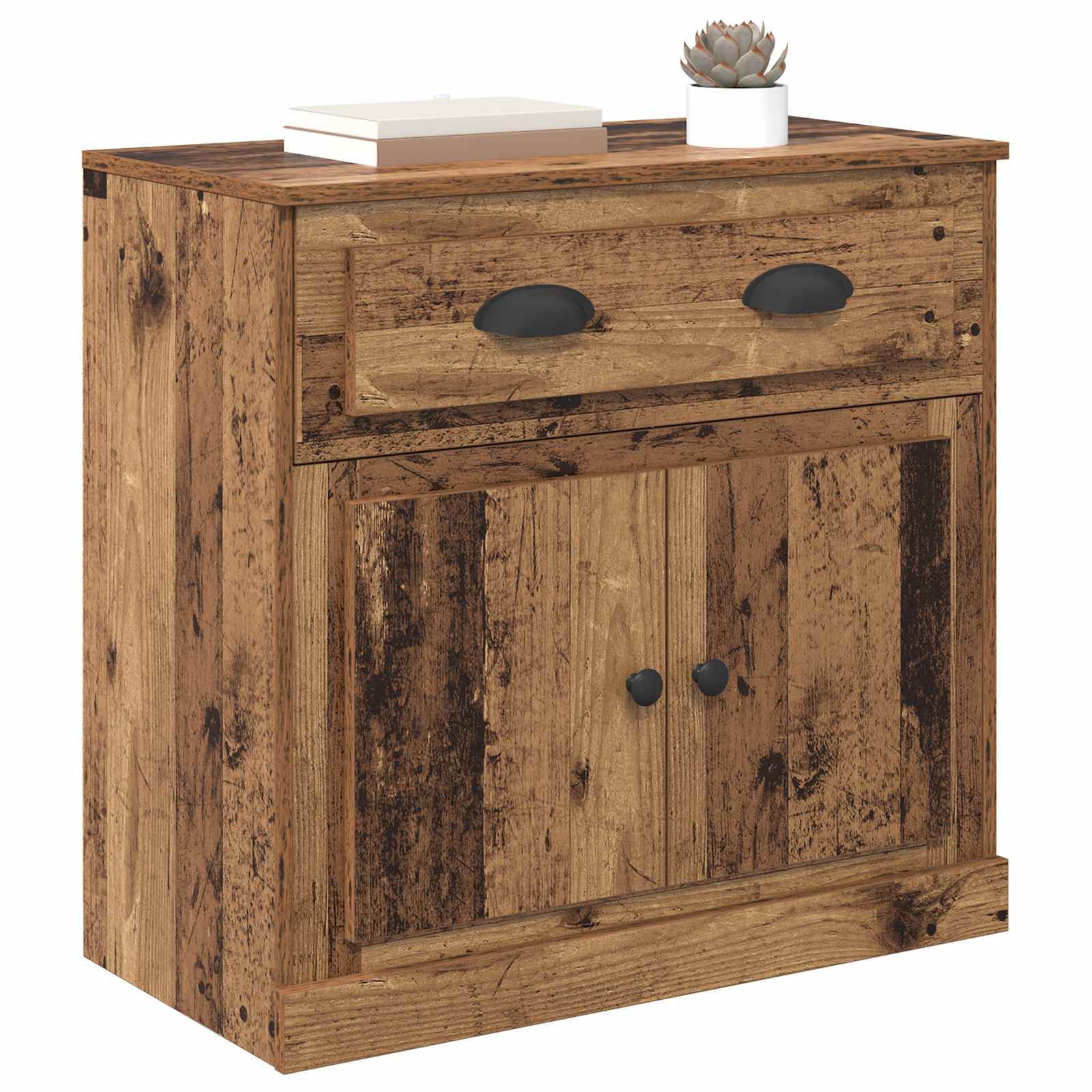 Highboard Παλιό Ξύλο 70 x 35,5 x 67,5 εκ. Επεξεργασμένο ξύλο - Pakobazaar