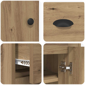 Highboard Artisan Oak 70 x 35,5 x 67,5 εκ. Επεξεργασμένο ξύλο - Pakobazaar