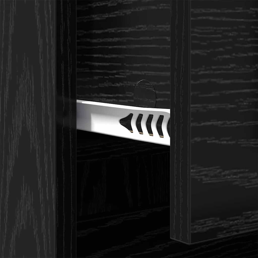 Πλαϊνό γραφείο με συρτάρι Μαύρη Οξυά 70 x 35,5 x 67,5 εκ. - Pakobazaar