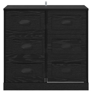 Πλαϊνό γραφείο με συρτάρι Μαύρη Οξυά 70 x 35,5 x 67,5 εκ. - Pakobazaar