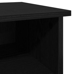Πλαϊνό γραφείο Μαύρη Οξυά 100 x 35,5 x 60 εκ. - Pakobazaar