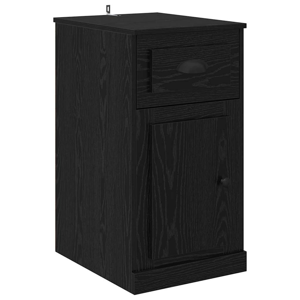 Βοηθητικό ντουλάπι Μαύρη Οξυά 40 x 50 x 75 εκ