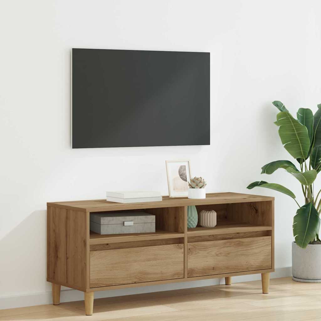 Ντουλάπι TV με συρτάρι Artisan Oak 100 x 34,5 x 44,5 εκ. - Pakobazaar