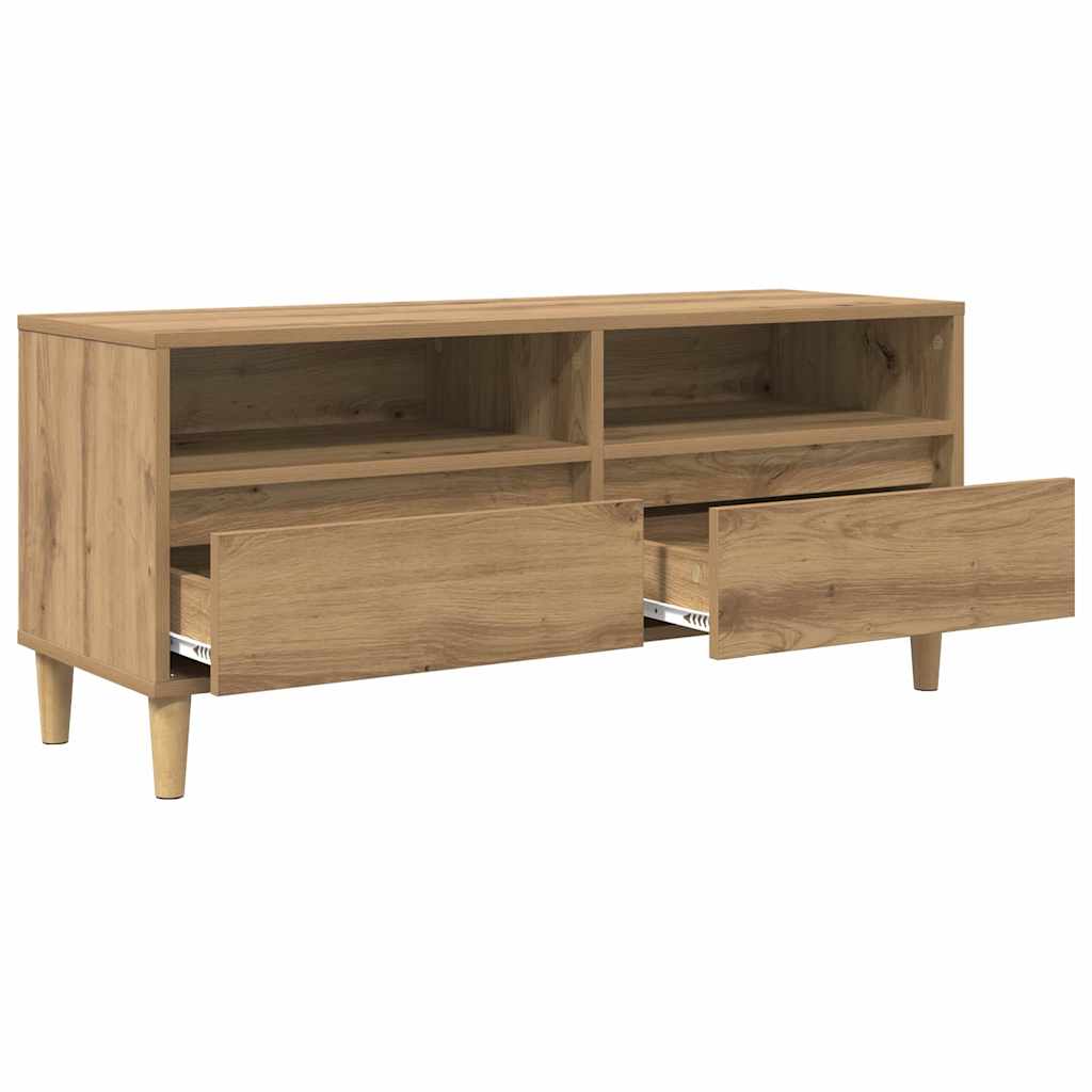 Ντουλάπι TV με συρτάρι Artisan Oak 100 x 34,5 x 44,5 εκ. - Pakobazaar