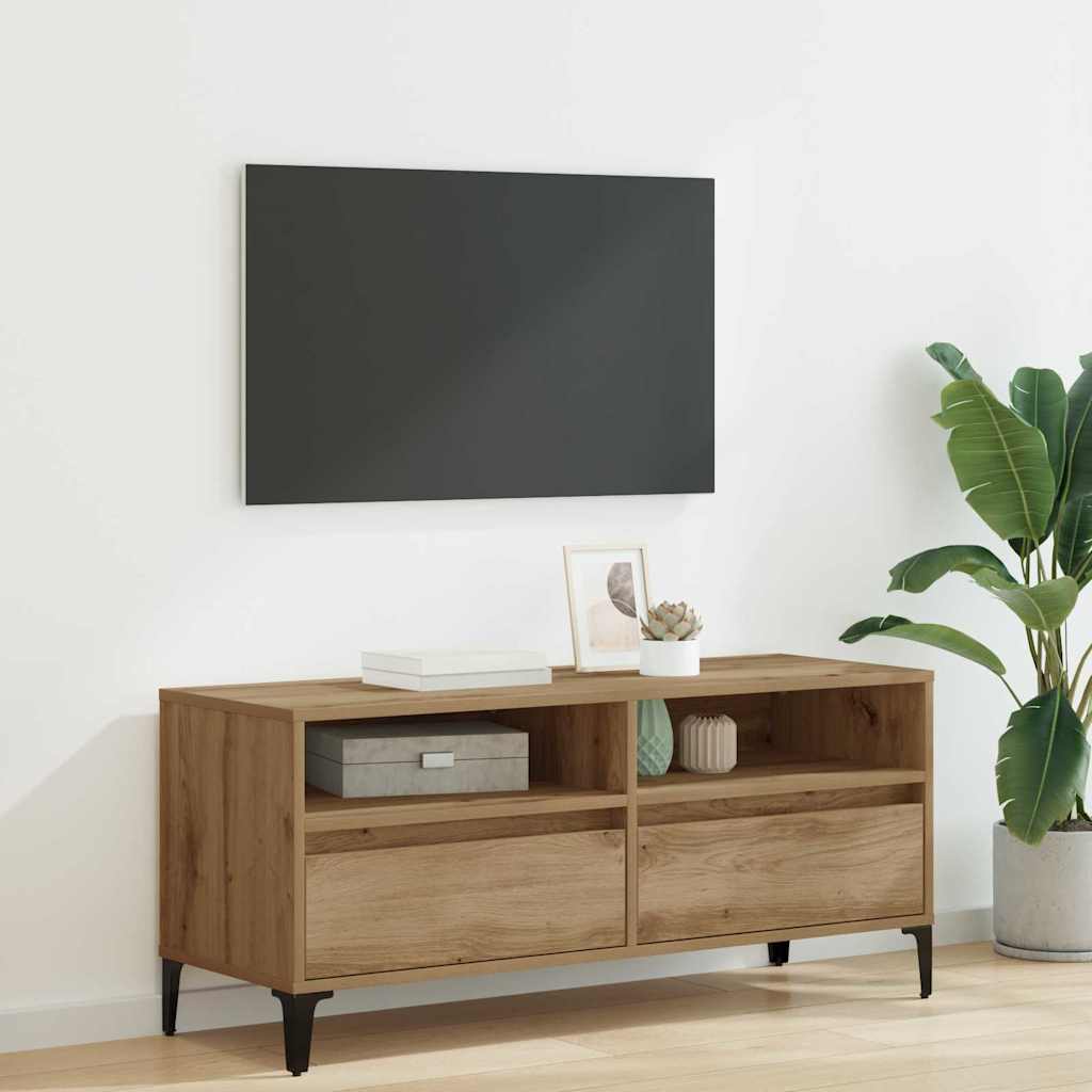 Ντουλάπι TV με συρτάρι Artisan Oak 100 x 34,5 x 44,5 εκ. - Pakobazaar