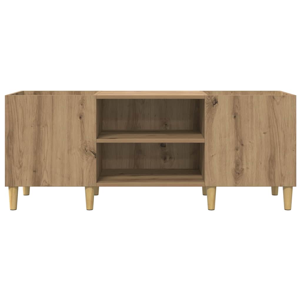 Ντουλάπι δίσκων βινυλίου 121 x 38 x 48 cm Επεξεργασμένο ξύλο