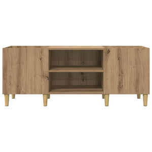 Ντουλάπι δίσκων βινυλίου 121 x 38 x 48 cm Επεξεργασμένο Ξύλο