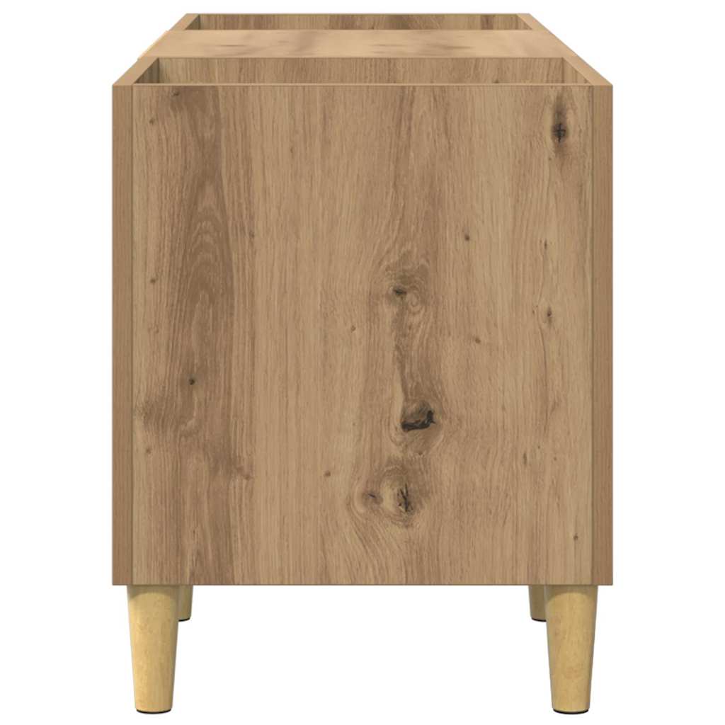 Ντουλάπι δίσκων βινυλίου 121 x 38 x 48 cm Επεξεργασμένο ξύλο