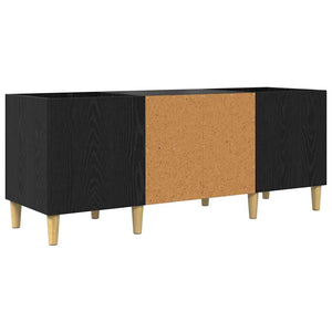 Ντουλάπι δίσκων βινυλίου 121 x 38 x 48 cm Επεξεργασμένο Ξύλο