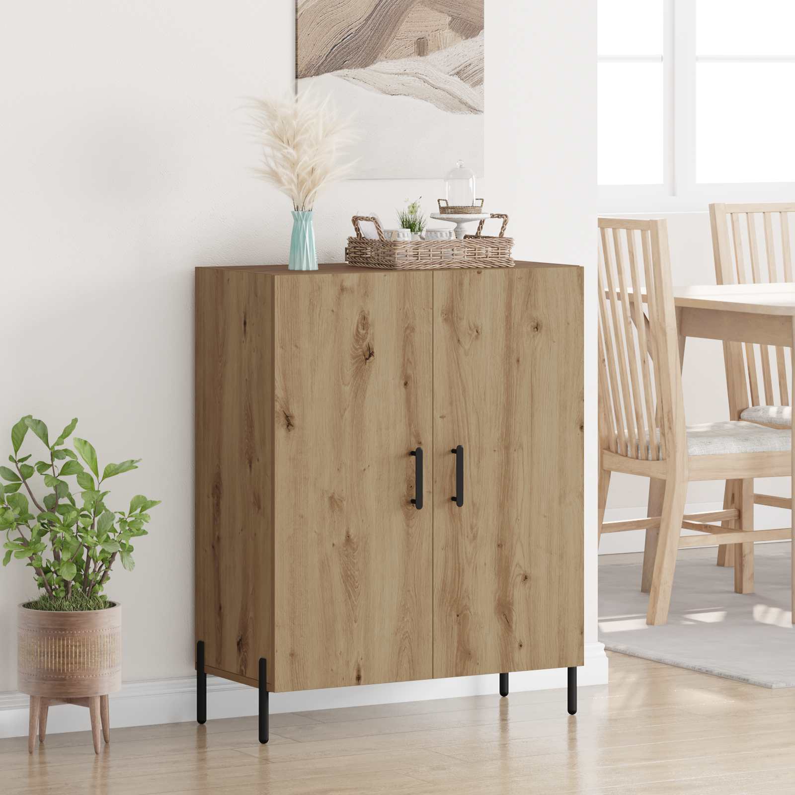 Πλαϊνό γραφείο Artisan Oak 69,5 x 34 x 90 εκ. - Pakobazaar