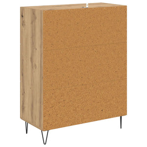 Πλαϊνό γραφείο με συρτάρι Artisan Oak 69,5 x 34 x 90 εκ. - Pakobazaar