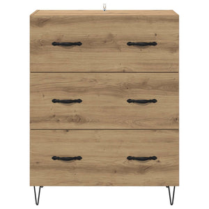 Πλαϊνό γραφείο με συρτάρι Artisan Oak 69,5 x 34 x 90 εκ. - Pakobazaar