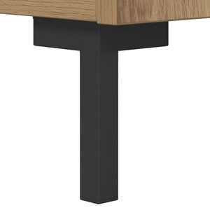 Πλαϊνό γραφείο με συρτάρι Artisan Oak 69,5 x 34 x 90 εκ. - Pakobazaar