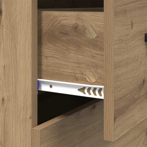Πλαϊνό γραφείο με συρτάρι Artisan Oak 69,5 x 34 x 90 εκ. - Pakobazaar
