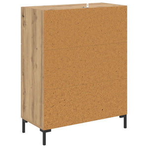 Πλαϊνό γραφείο με συρτάρι Artisan Oak 69,5 x 34 x 90 εκ. - Pakobazaar