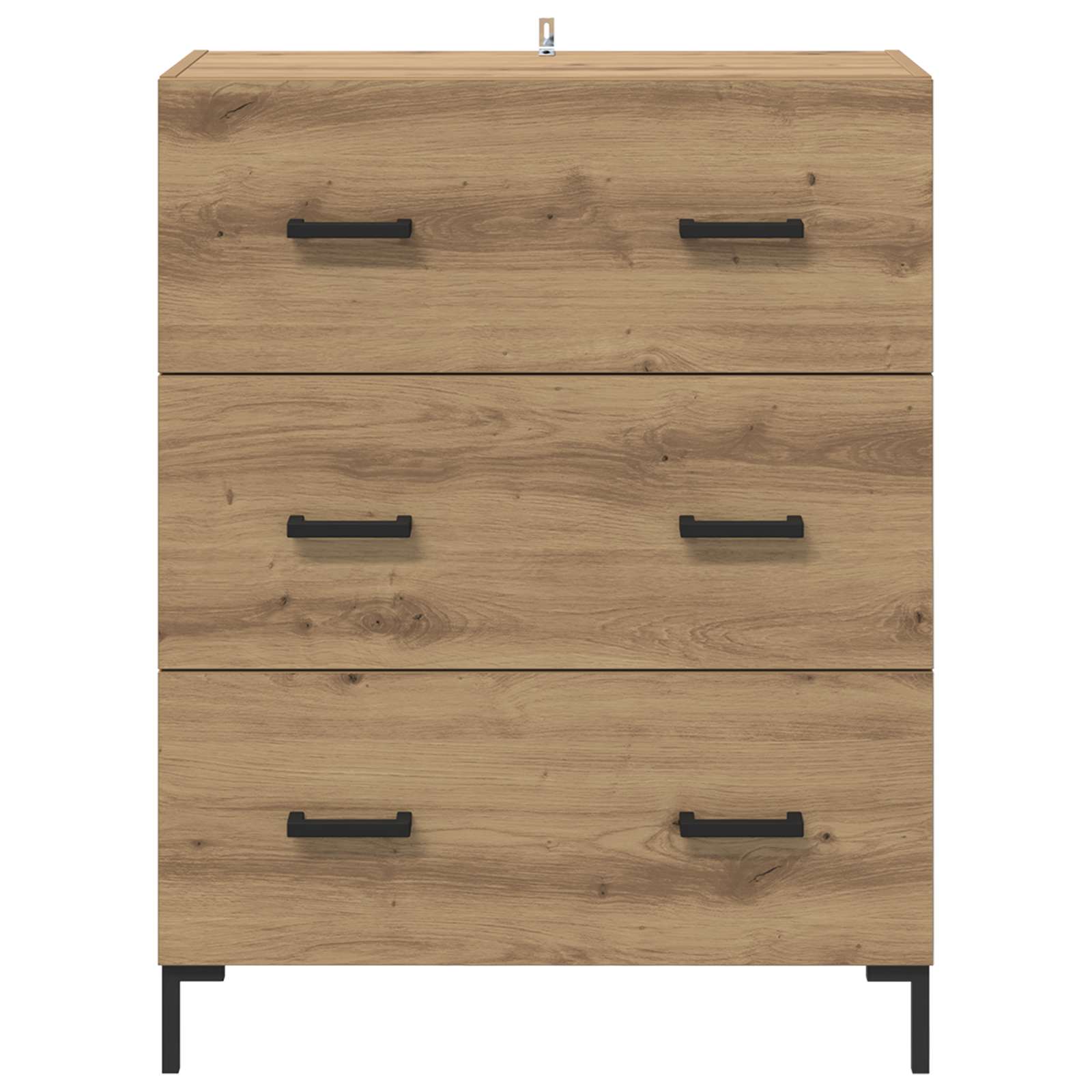 Πλαϊνό γραφείο με συρτάρι Artisan Oak 69,5 x 34 x 90 εκ. - Pakobazaar