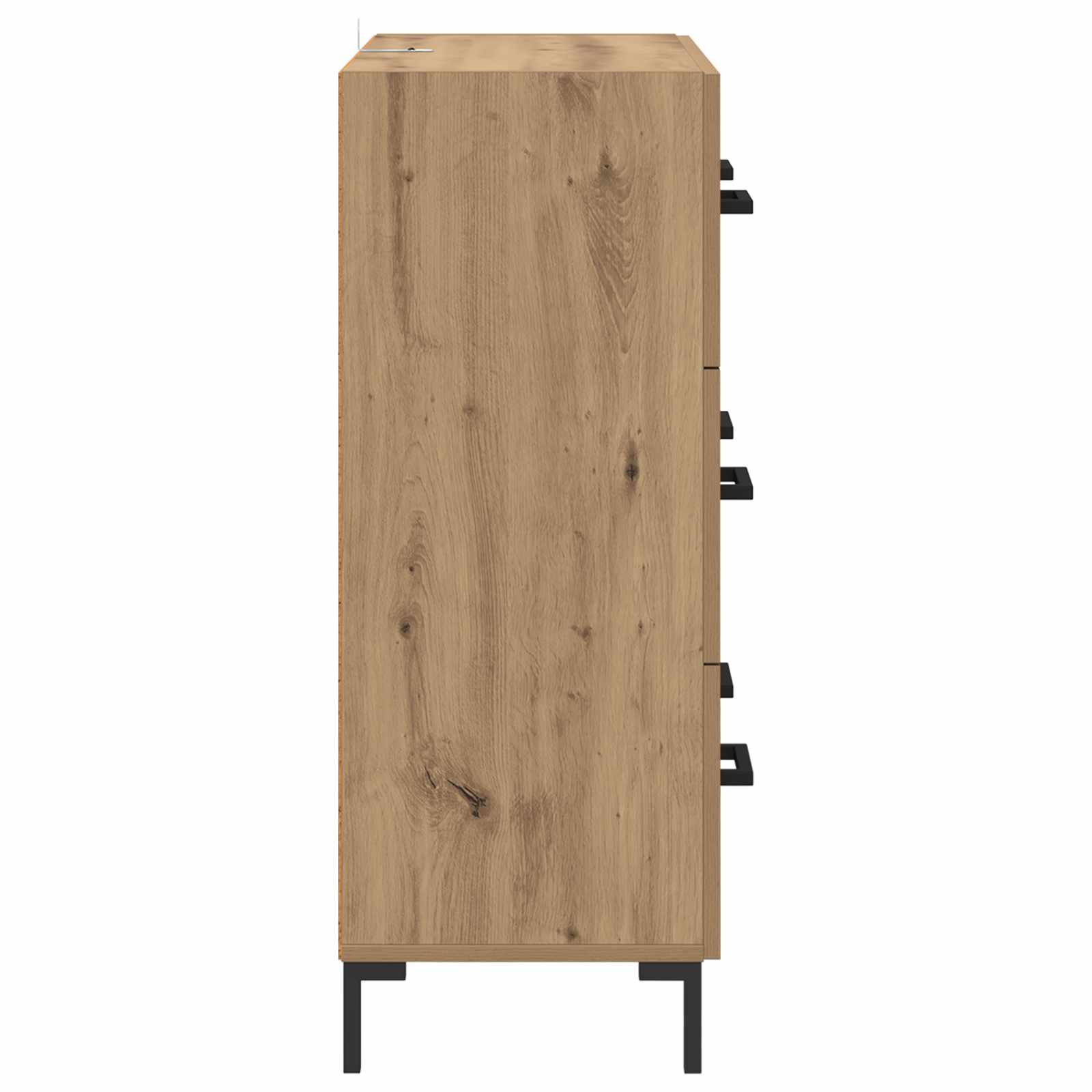 Πλαϊνό γραφείο με συρτάρι Artisan Oak 69,5 x 34 x 90 εκ. - Pakobazaar
