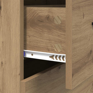 Πλαϊνό γραφείο με συρτάρι Artisan Oak 69,5 x 34 x 90 εκ. - Pakobazaar