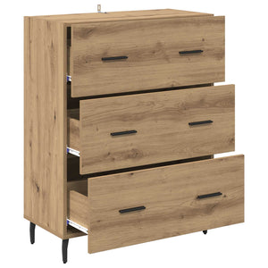 Πλαϊνό γραφείο με συρτάρι Artisan Oak 69,5 x 34 x 90 εκ. - Pakobazaar
