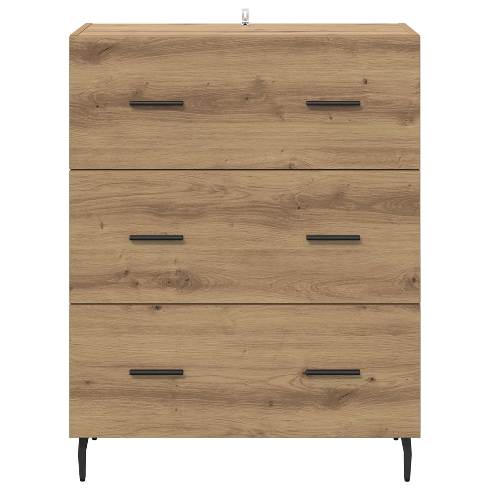 Πλαϊνό γραφείο με συρτάρι Artisan Oak 69,5 x 34 x 90 εκ. - Pakobazaar