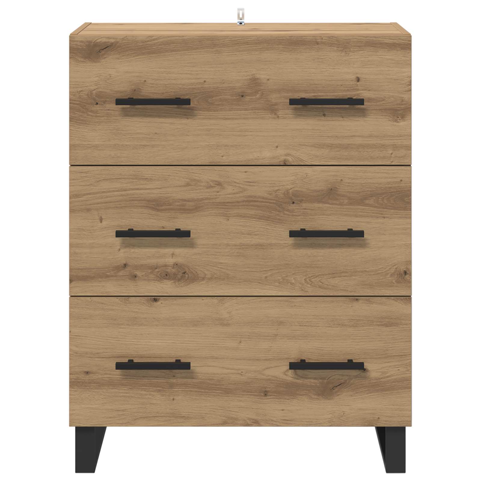 Πλαϊνό γραφείο με συρτάρι Artisan Oak 69,5 x 34 x 90 εκ. - Pakobazaar