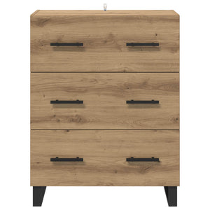 Πλαϊνό γραφείο με συρτάρι Artisan Oak 69,5 x 34 x 90 εκ. - Pakobazaar