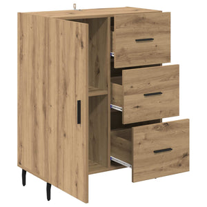 Πλαϊνό γραφείο με συρτάρι Artisan Oak 69,5 x 34 x 90 εκ. - Pakobazaar