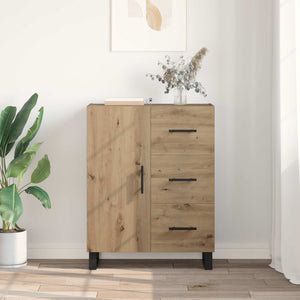 Πλαϊνό γραφείο με συρτάρι Artisan Oak 69,5 x 34 x 90 εκ. - Pakobazaar