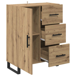 Πλαϊνό γραφείο με συρτάρι Artisan Oak 69,5 x 34 x 90 εκ. - Pakobazaar