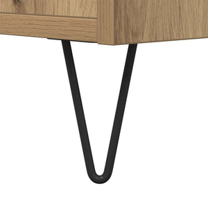 Πλαϊνό γραφείο με συρτάρι artisan δρυς 34 x 34.5 x 90 εκ - Pakobazaar