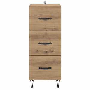 Πλαϊνό γραφείο με συρτάρι artisan δρυς 34 x 34.5 x 90 εκ - Pakobazaar