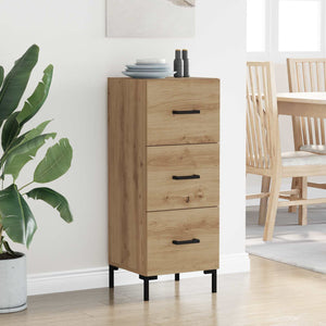 Πλαϊνό γραφείο με συρτάρι Artisan Oak 34,5 x 34 x 90 εκ. - Pakobazaar