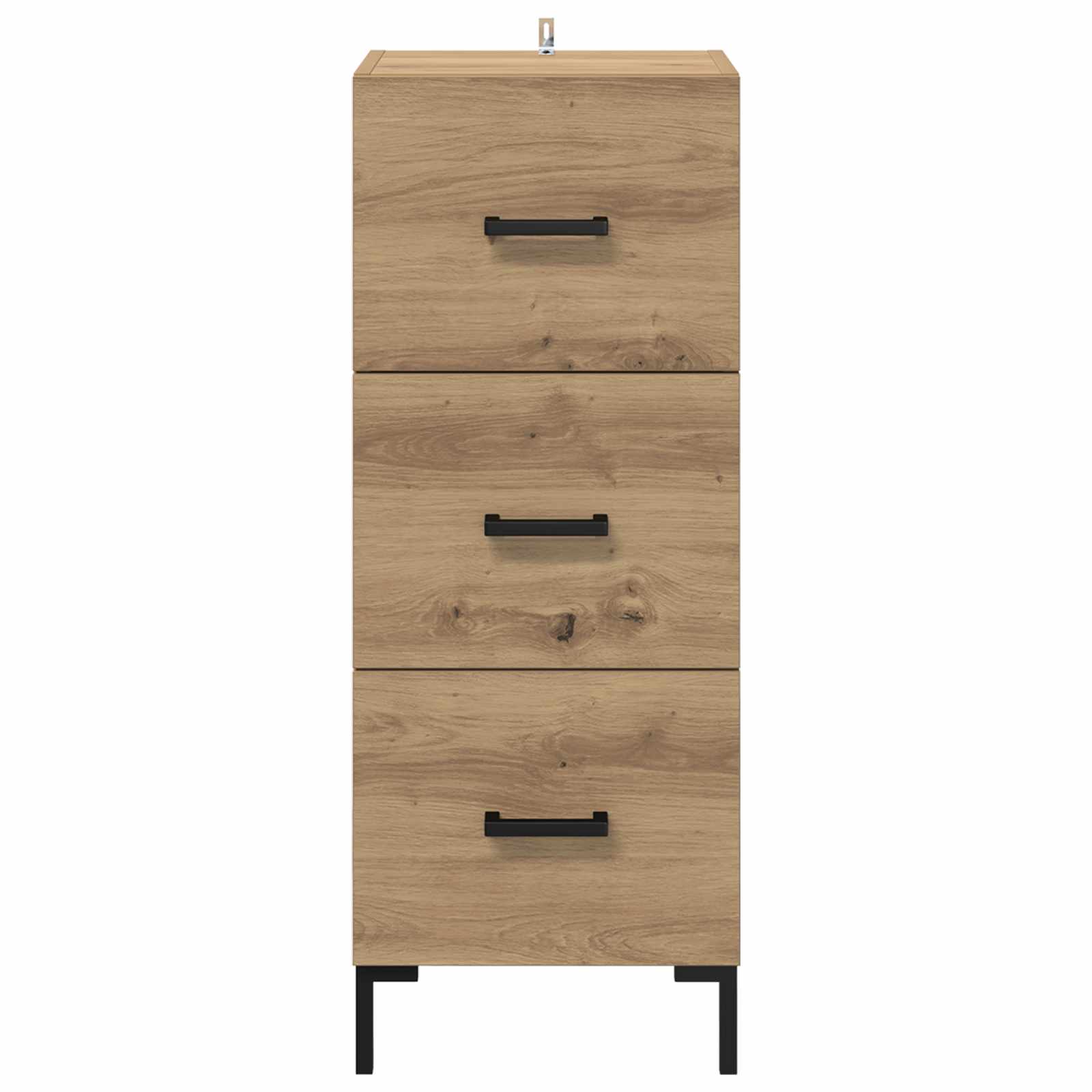 Πλαϊνό γραφείο με συρτάρι Artisan Oak 34,5 x 34 x 90 εκ. - Pakobazaar