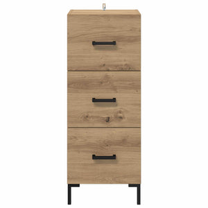Πλαϊνό γραφείο με συρτάρι Artisan Oak 34,5 x 34 x 90 εκ. - Pakobazaar