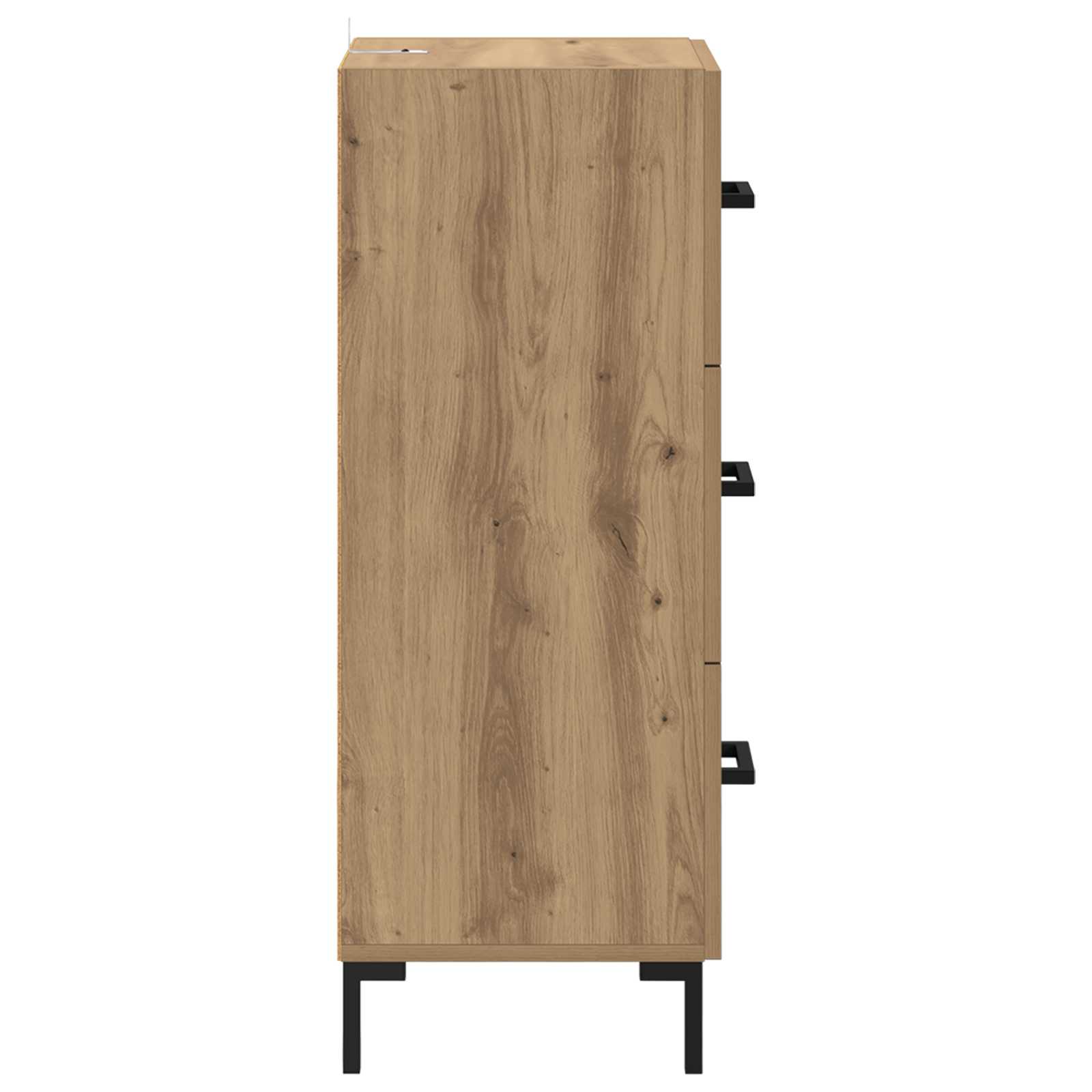 Πλαϊνό γραφείο με συρτάρι Artisan Oak 34,5 x 34 x 90 εκ. - Pakobazaar