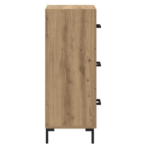 Πλαϊνό γραφείο με συρτάρι Artisan Oak 34,5 x 34 x 90 εκ. - Pakobazaar