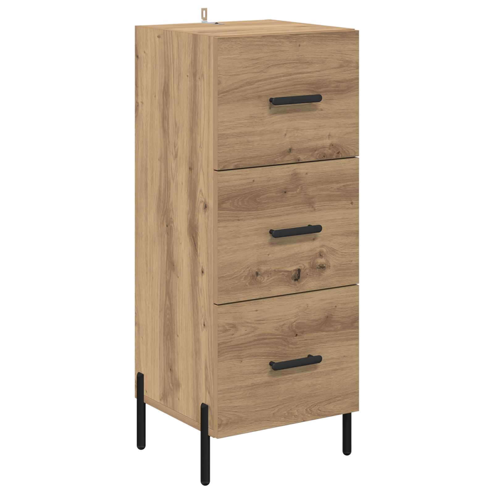 Πλαϊνό γραφείο με συρτάρι artisan δρυς 34 x 34.5 x 90 εκ - Pakobazaar