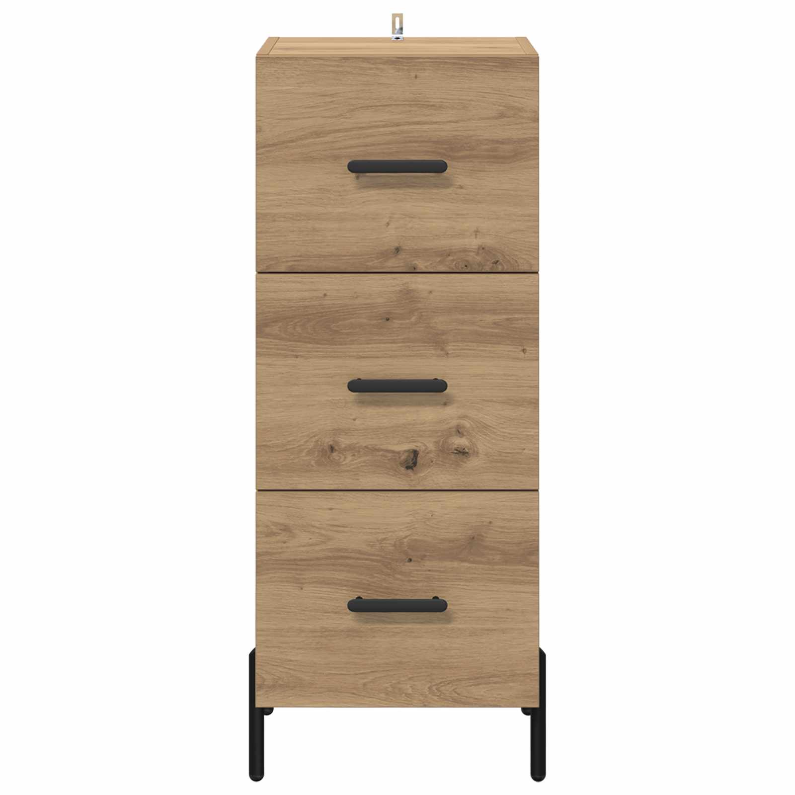 Πλαϊνό γραφείο με συρτάρι artisan δρυς 34 x 34.5 x 90 εκ - Pakobazaar