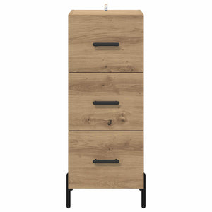 Πλαϊνό γραφείο με συρτάρι artisan δρυς 34 x 34.5 x 90 εκ - Pakobazaar