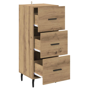 Πλαϊνό γραφείο με συρτάρι artisan δρυς 34 x 34.5 x 90 εκ - Pakobazaar