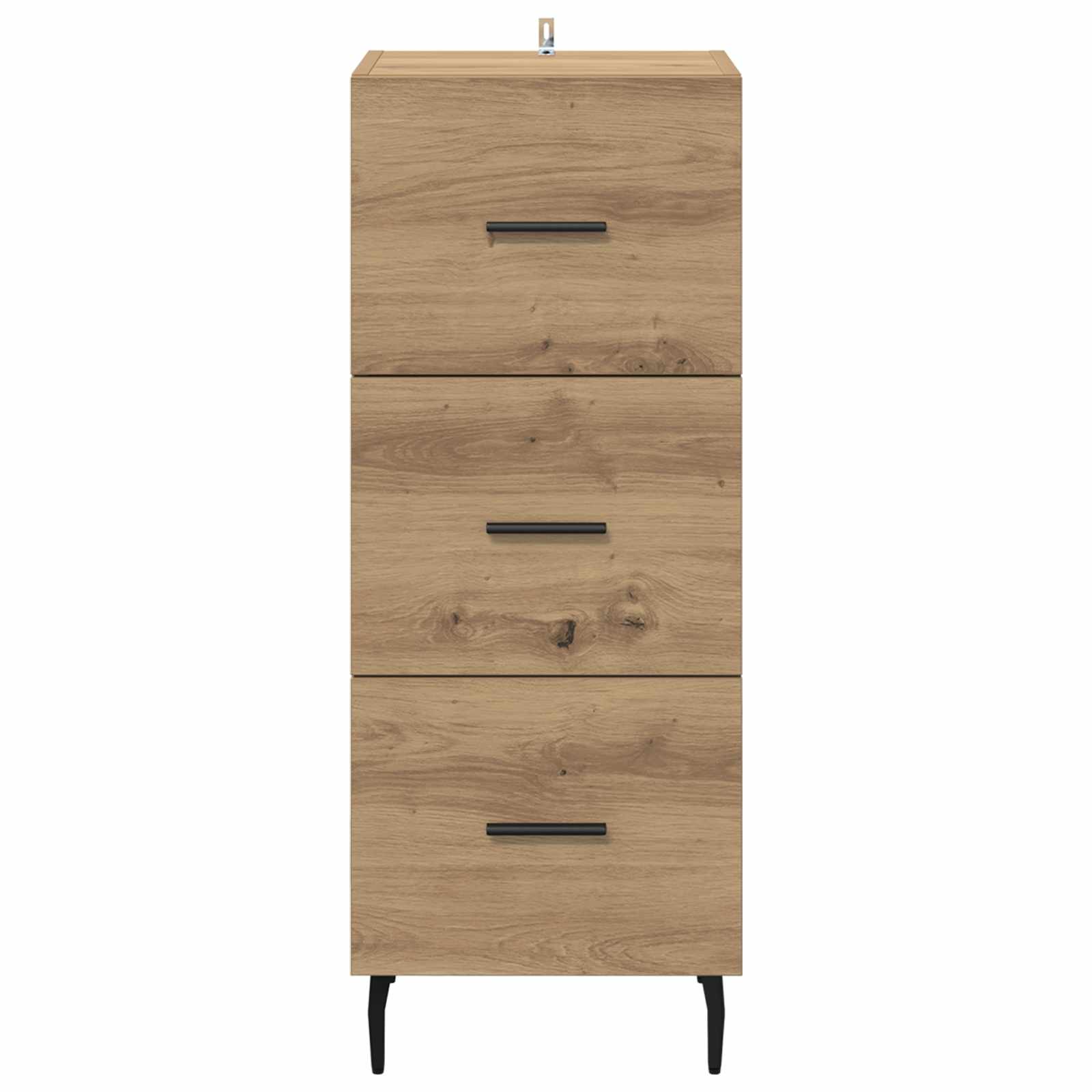 Πλαϊνό γραφείο με συρτάρι artisan δρυς 34 x 34.5 x 90 εκ - Pakobazaar