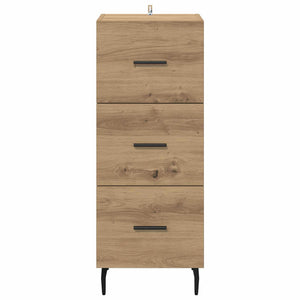 Πλαϊνό γραφείο με συρτάρι artisan δρυς 34 x 34.5 x 90 εκ - Pakobazaar