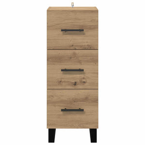 Πλαϊνό γραφείο με συρτάρι Artisan Oak 34,5 x 34 x 90 εκ. - Pakobazaar