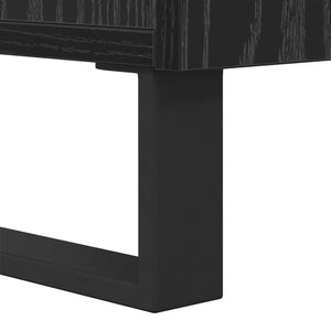 Πλαϊνό γραφείο με συρτάρι Μαύρη Οξυά 34,5 x 34 x 90 εκ. - Pakobazaar