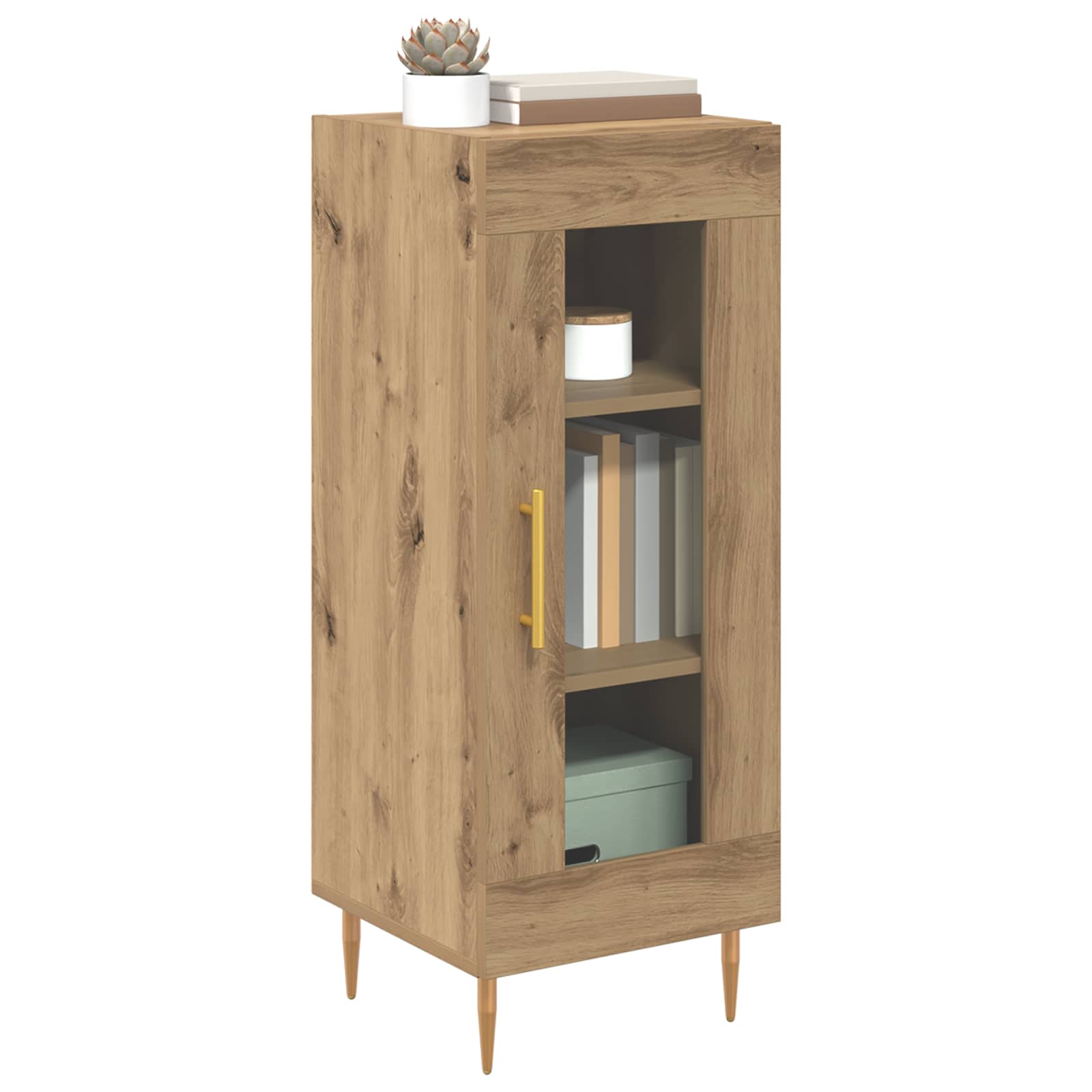 Πλαϊνό γραφείο artisan δρυς 34 x 34.5 x 90 εκ - Pakobazaar