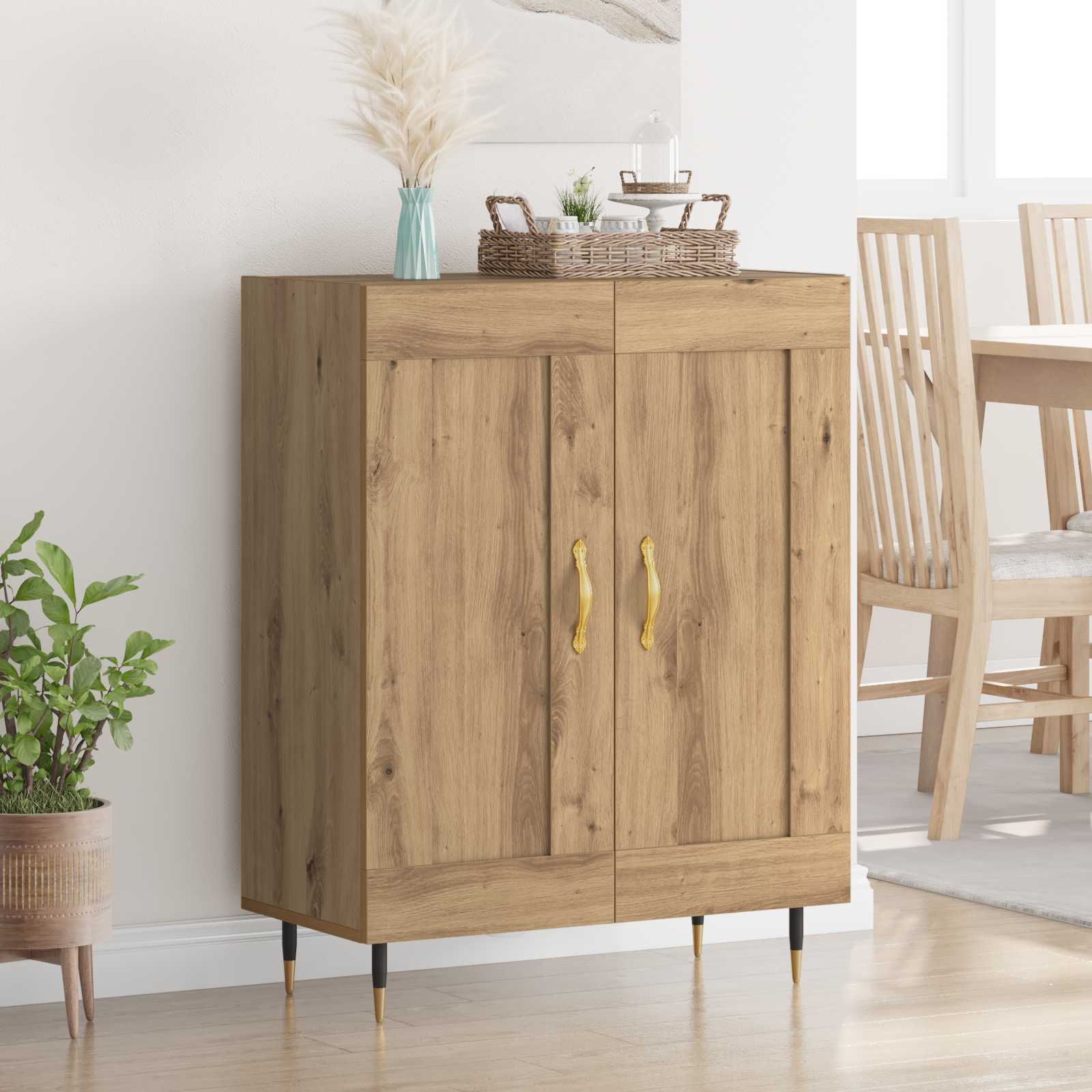 Πλαϊνό γραφείο Artisan Oak 69,5 x 34 x 90 εκ. - Pakobazaar