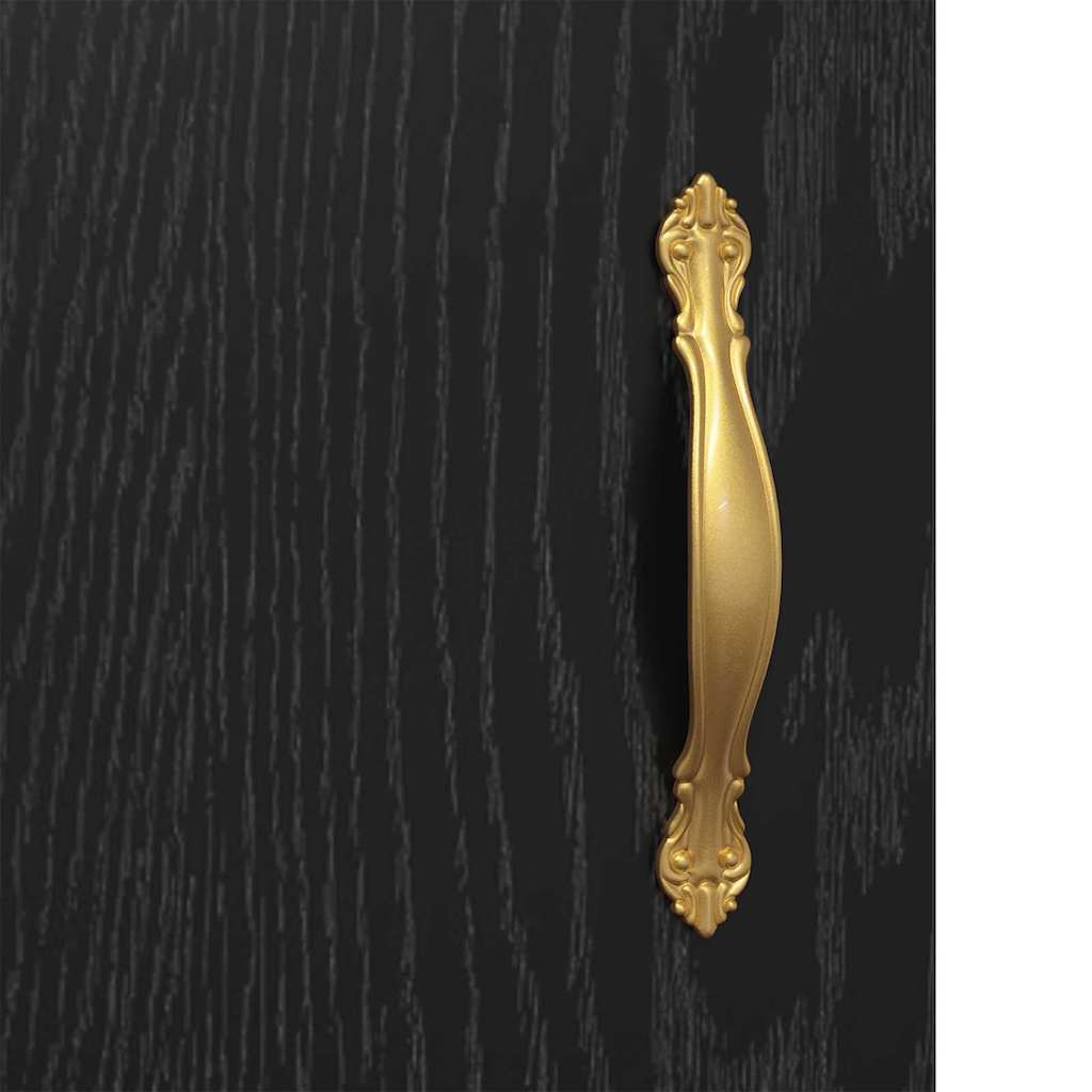 Πλαϊνό γραφείο Μαύρη Οξυά 69,5 x 34 x 90 εκ. Επεξεργασμένο ξύλο - Pakobazaar