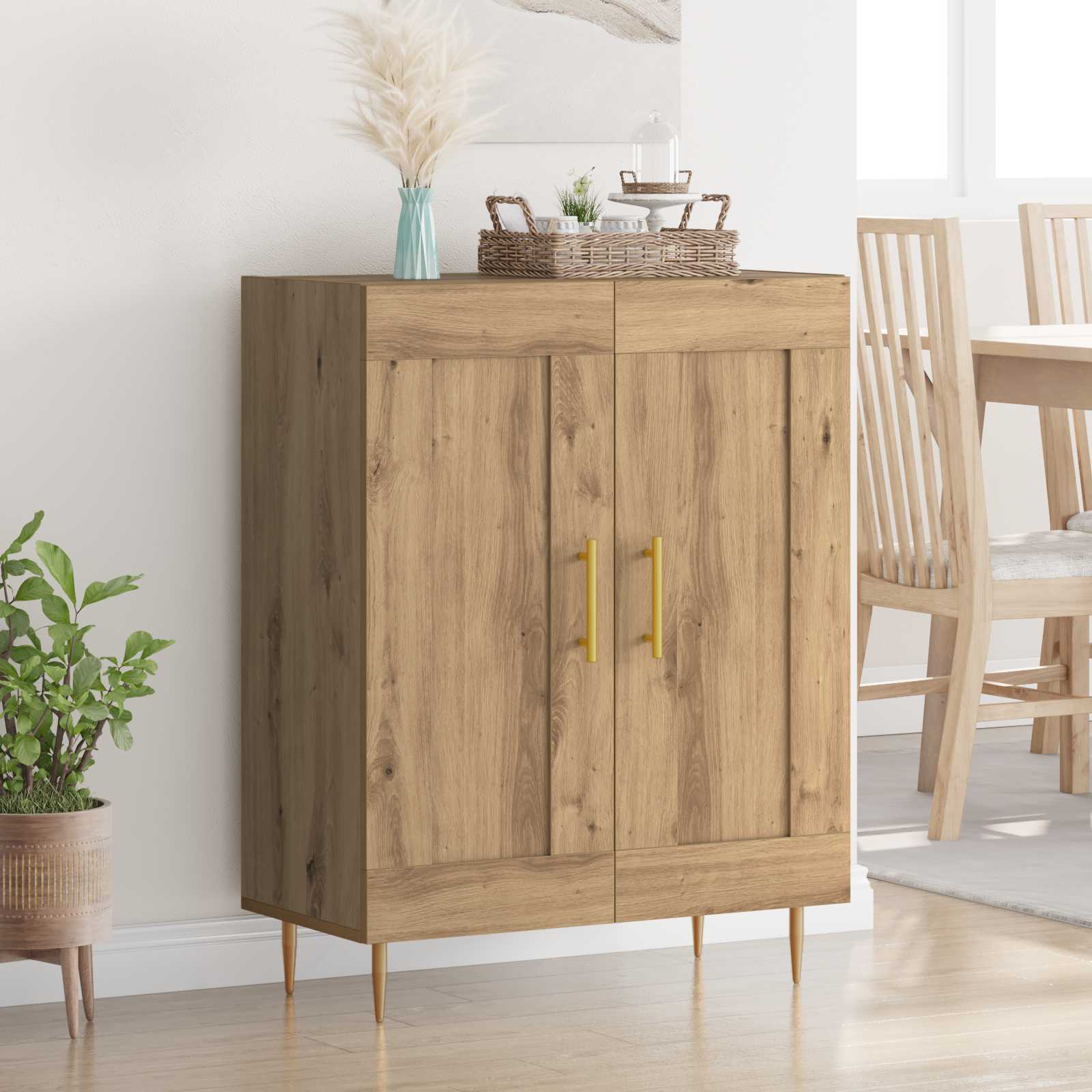 Πλαϊνό γραφείο Artisan Oak 69,5 x 34 x 90 εκ. - Pakobazaar