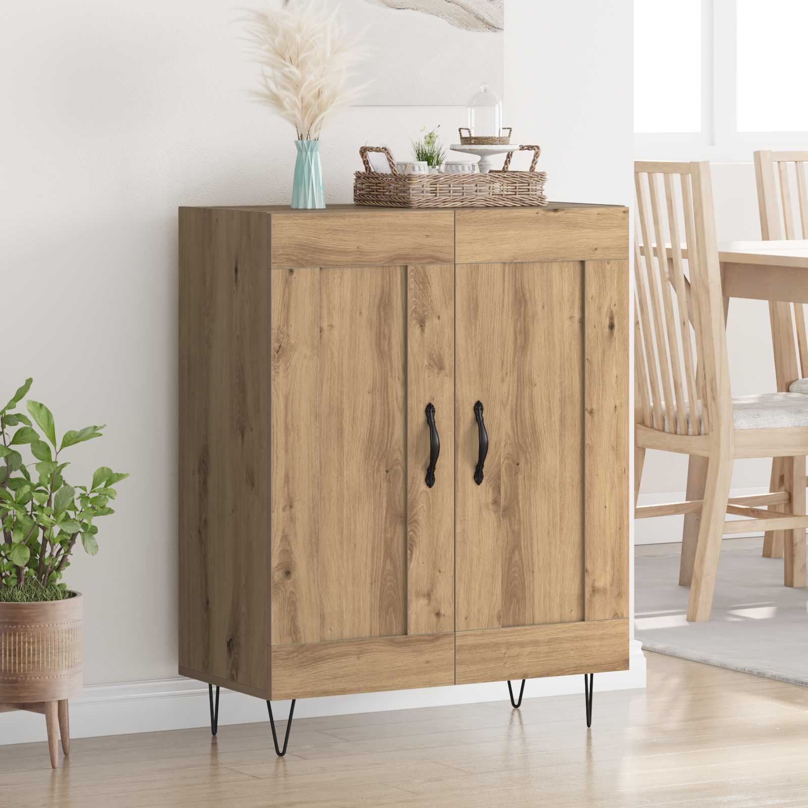 Πλαϊνό γραφείο Artisan Oak 69,5 x 34 x 90 εκ. - Pakobazaar