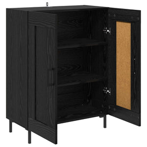 Πλαϊνό γραφείο Μαύρη Οξυά 69,5 x 34 x 90 εκ. - Pakobazaar